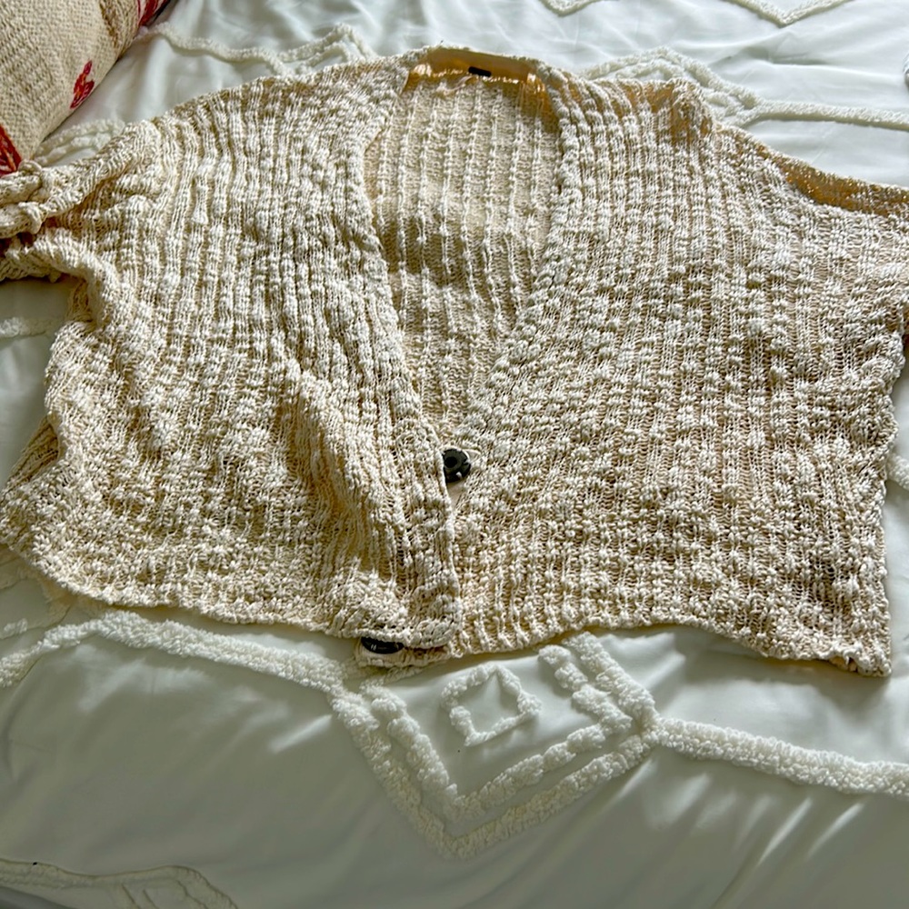 Free People oversized cardigan size L
